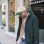 CONTRAST PEAK CORDUROY CAP